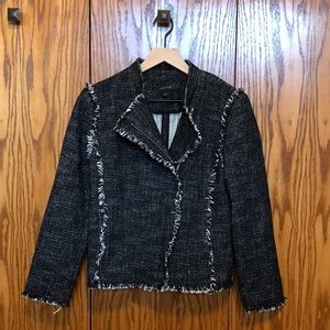 Ann Taylor, women’s, small, black and white jacket.
